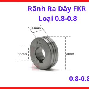 Rãnh Cấp Dây Máy Hàn MIG FKR 0.8mm, Phụ Kiện Máy Hàn CO2 Giúp Tăng Độ Bám Dây Và Giảm Tình Trạng Kẹt Dây Khi Hàn MIG Kim Loại Mỏng, kho linh kiện máy hàn.