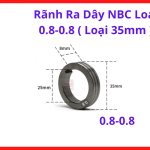 Rãnh Đẩy Dây NBC 0.8 Loại 35mm, Linh Kiện Máy Hàn MIG Dùng Cho Dây Hàn 0.8mm Giúp Kéo Dây Đều Hơn Và Giảm Trượt Dây Khi Hàn CO2