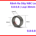 Rãnh Cấp Dây Máy Hàn MIG NBC 0.8mm, Phụ Kiện Máy Hàn CO2 Loại 30mm Giúp Tăng Độ Bám Dây Và Giảm Tình Trạng Kẹt Dây Khi Hàn MIG, kho linh kiện máy hàn.
