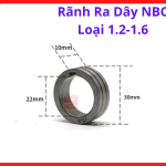 Con Lăn Ra Dây NBC Loại 1.2-1.6 Kích Thước 30mm, Phụ Kiện Máy Hàn MIG Dùng Cho Dây Hàn 1.2mm Và 1.6mm Trong Gia Công Kết Cấu Thép, Kho Lihn Kiện Máy hàn.