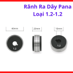 Rãnh Đẩy Dây Pana Loại 1.2- 1.2, Linh Kiện Máy Hàn MIG Hỗ Trợ Cấp Dây Hàn 1.2mm Đều Hơn Và Giảm Trượt Dây Khi Hàn CO2