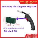 Ruột Công Tắc Súng Hàn MIG 14AK, Bộ 2 Cái Cho Súng Hàn MIG Mini 1Kg, Phụ Kiện Sửa Súng Hàn MIG, Khắc Phục Lỗi Bóp Cò Không Ra Dây, Dễ Thay Thế, Phù Hợp Thợ Cơ Khí Và Người Dùng DIY