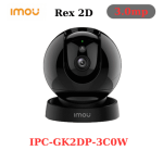 THEO DÕI THÔNG MINH với Imou Rex 2D 3MP IPC-GK2DP-3C0W, Phát hiện con người, Tua điểm & tracking tự động, 3MP rõ nét, H.265 tiết kiệm 50%, Báo động còi, Bảo mật riêng tư vật lý