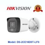 Hikvision DS-2CE16D0T-LFS, Camera Hồng Ngoại 2MP, Truyền Hình Ảnh Full HD, Mic Tích Hợp, Chống Nước IP67, Quan Sát Rõ Cả Ngày Lẫn Đêm, Dễ Lắp Đặt, Bền Bỉ Lâu Dài