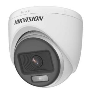 Hikvision DS-2CE76D0T-EXLMF Dual Light Dome 2MP, ghi hình Full HD, ánh sáng trắng + IR 20m, hỗ trợ DWDR / BLC / HLC, chuyển tín hiệu linh hoạt TVI/AHD/CVI/CVBS, vỏ IP67