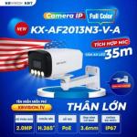 Camera KBVISION KX-AF2013N3-V-A 1080p Full Color, LED Thông Minh, Mic Ghi Âm, IP67, Giám Sát Màu Trong Đêm
