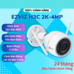 AN NINH NGÔI NHÀ 24/7 VỚI CAMERA MÀU Ezviz CS-H3C 2K⁺ WiFi, ghi hình 4.0MP – hỗ trợ thẻ nhớ 512GB & lưu trữ đám mây – chống nước IP67 – phát hiện hình dạng người/hiệu ứng vẫy tay
