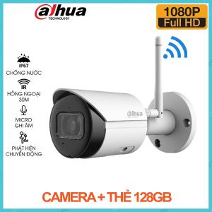 Camera Dahua 2MP Wifi DH-IPC-HFW1230DS-SAW, Chống Nước IP67, IR 30m, H.265+ & Smart Codec, DWDR & 3D-NR, Kết Nối Wifi 80m – Giữ An Ninh 24/7 Cho Nhà, Kho, Cửa Hàng