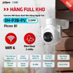 Camera Dahua Picoo B1 (DH P3B PV) 3MP, Quay Quét Toàn Vòng 360°, AI Thông Minh, Ban Đêm Full Color, IP66 Chống Nước, Hỗ Trợ WiFi & ONVIF, Báo Động – Giám Sát Liên Tục Mọi Góc