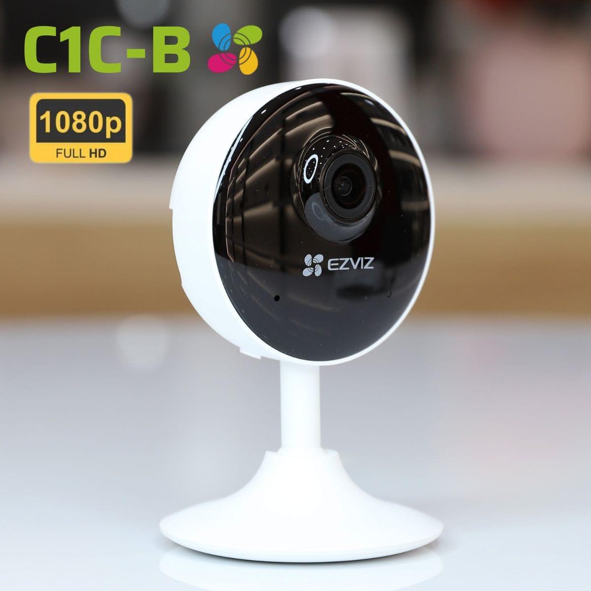 Camera An Ninh Trong Nhà EZVIZ C1C, Hình Ảnh Full HD 1080P, Tích Hợp Micro Loa, Phát Hiện Chuyển Động Chính Xác.
