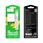 Bộ Sạc Nhanh Hoco C81 Cổng iPhone – Công Suất 20W, Bảo Vệ An Toàn, Tương Thích iPhone/iPad