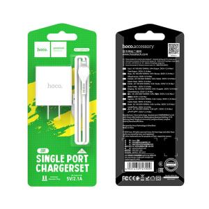 Bộ Sạc Nhanh Hoco C81 Cổng iPhone – Công Suất 20W, Bảo Vệ An Toàn, Tương Thích iPhone/iPad