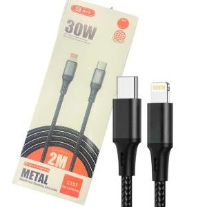 Cáp sạc BYZ 30W Type-C Type-I 2M, Truyền Dữ Liệu Hi-Fi, Sạc Nhanh, Bền Chắc, Mini Gọn Nhẹ, Chống Nhiễu, Tiện Lợi Khi Du Lịch, Học Tập, Văn Phòng, Game, Laptop, Điện Thoại