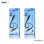 Cáp Sạc Remax RC-C170, Hai Đầu Type-C, Dây Dù Bền 1.2M, Sạc Nhanh PD, Truyền Dữ Liệu 480Mbps, Chống Rối, Bền Bỉ, Tương Thích Laptop Android MacBook