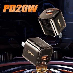 Cốc sạc Remax RP-U101 20W, Sạc Nhanh Hiệu Quả, Bảo Vệ Thiết Bị, Mini Gọn Nhẹ, Tương Thích iPhone Android iPad, Du Lịch, Công Tác, Văn Phòng, Học Tập, Game, Truyền Dữ Liệu Ổn Định, Chống Quá Tải