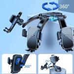 Giá Đỡ Điện Thoại Xe Hơi 024, Xoay 360 Độ, Tương Thích Mọi Dòng Smartphone, Bám Chắc, Dễ Dàng Gắn Trên Taplo, Giúp Lái Xe An Toàn Hơn Và Tiện Lợi Hơn Mọi Hành Trình
