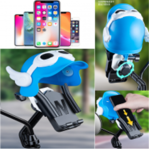 Kẹp Điện Thoại Nón Bảo Hiểm Vàng Xe Máy – Giá Đỡ An Toàn, Chống Rung, Xoay 360°, Lái Xe Rảnh Tay