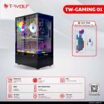 Máy Bộ Gaming T-WOLF TW-GAMING-01, Intel Core i5-12400F, 16GB RAM, SSD 512GB NVMe, RTX 3060, FPS mượt mà, Đồ họa sắc nét, Chơi game chuyên nghiệp