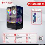 Máy Bộ T-Wolf TW-GAMING 05, PC Chơi Game Cao Cấp, SSD Siêu Tốc, RAM 16GB, Card Đồ Họa GTX, Case RGB, Trải Nghiệm Gaming Mượt Mà