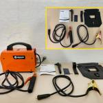 Máy hàn que Jasic Ares 120 inverter IGBT 120A, hàn que 1.6–3.2 mm, hàn 2.5 mm liên tục hiệu suất 100%, thiết kế hộp vali gọn nhẹ