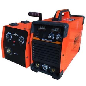 Máy hàn MIG EDON NBC270F, công nghệ IGBT tiết kiệm điện, hàn rùa ngoài chuyên nghiệp, mối hàn bền đẹp, hiệu suất 89%, phù hợp cho cơ khí ô tô, công trình và xưởng sản xuất lớn, hoạt động ổn định 3 pha 380V, tuổi thọ cao.