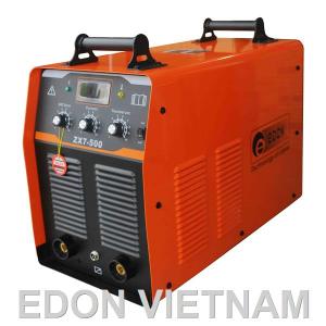 Máy hàn que EDON ZX7-500 DC, công nghệ IGBT Inverter, dòng hàn mạnh 500A, tiết kiệm điện, chống dính que, hiển thị kỹ thuật số, độ bền cao cho thợ chuyên nghiệp