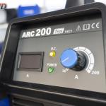 Máy hàn RILAND ARC 200T, công nghệ MOSFET 12 bo + ARC FORCE & HOT START, hàn que Ø1,6-3,2mm (kéo que 4,0mm), thiết kế mặt đồng hồ, tản nhiệt mới, tiết kiệm điện, bền bỉ