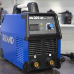 Máy hàn RILAND ARC 200T, công nghệ MOSFET 12 bo + ARC FORCE & HOT START, hàn que Ø1,6-3,2mm (kéo que 4,0mm), thiết kế mặt đồng hồ, tản nhiệt mới, tiết kiệm điện, bền bỉ