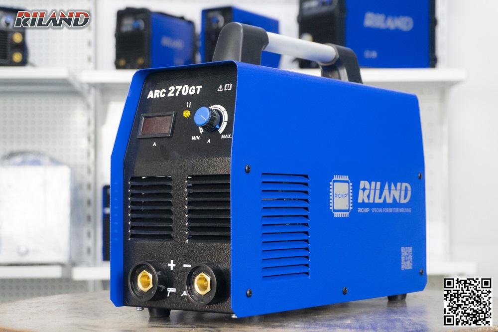 Máy hàn Riland ARC 270GT, hiệu suất cao, công nghệ Richip, hoạt động ổn định điện áp yếu