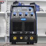Máy hàn RILAND TIG 300A MOS inverter, 2 chế độ TIG + MMA, dòng 10-300A TIG & 20-230A que, lựa chọn 2T/4T, điều chỉnh post-gas / slope, khởi hồ quang HF nhanh, mối hàn inox & thép sắc nét