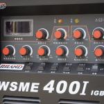 Máy hàn RILAND WSME 400I, TIG + MMA 20-400A, chế độ 2T/4T/REP, điều chỉnh slope, tần số xung & khí trễ, hàn nhôm & inox, tản nhiệt mạnh gấp 3, bảo hành 18 tháng — mối hàn dày & ổn định