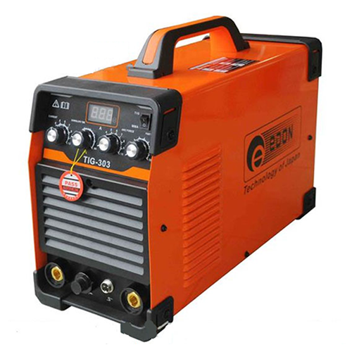 Máy hàn Tig 303, 4 nút chỉnh Downslope, 3 pha, Inverter Mosfet, công suất 8.3KVA, hàn TIG 10-300A, MMA 10-260A, trọng lượng 15kg, hoàn hảo cho cơ khí, xưởng hàn, chất lượng cao, bền bỉ.