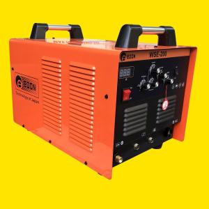 Máy hàn TIG nhôm WSE 200 AC/DC EDON, công suất 200A, công nghệ Inverter giúp tiết kiệm điện ~40%, thiết kế mạnh mẽ, mối hàn đẹp, phù hợp dùng trong xưởng, sửa chữa, chế tạo khung nhôm.