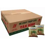Mì Chay Thập Cẩm Tân Bình 60g thơm ngon thuần chay, sợi mì dai hòa quyện nước súp đậm đà, sản xuất theo công nghệ hiện đại, đóng gói thùng tiện lợi, bảo quản lâu, lý tưởng cho người ăn chay, văn phòng và gia đình bận rộn