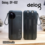 SIÊU DUNG LƯỢNG, NHANH CHÓNG Pin Dự Phòng 10000mAh DEIOG DY-102 , Sạc nhanh, gọn nhẹ, an toàn, tương thích iPhone, Samsung, Android, tablet.