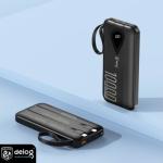 Pin Dự Phòng 10000mAh DEIOG DY-104,  Sạc nhanh, an toàn, gọn nhẹ, tương thích iPhone, Android, Samsung