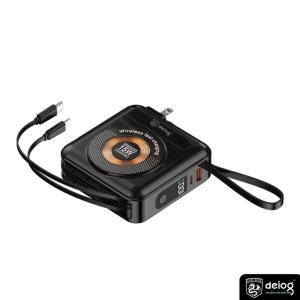 Pin Dự Phòng 20000mAh Deiog DY-207 Chính Hãng, Sạc Nhanh PD QC3.0, Tương Thích iPhone, Samsung, Xiaomi, iPad – Dung Lượng Lớn, Thiết Kế Gọn Nhẹ, Bảo Vệ An Toàn