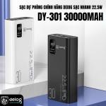 Pin Dự Phòng 30000mAh Deiog DY-301 Chính Hãng, Sạc Nhanh PD QC3.0 22.5W, 3 Cổng Đa Năng Cho iPhone, Samsung, Xiaomi, iPad – Dung Lượng Lớn, Thiết Kế Gọn, An Toàn Bảo Vệ Thiết Bị