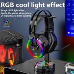 Tai Nghe G608 Hoco, Thiết Kế RGB Cá Tính, Micro Chống Nhiễu, Âm Thanh Vòm 7.1, Chơi Game, Làm Việc, Livestream