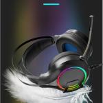 Tai Nghe Gaming Deiog E8250, Âm Thanh 7.1, LED RGB Đa Màu, Mic Chống Ồn, Kết Nối USB Siêu Ổn Định