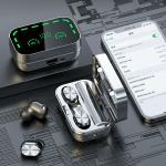 Tai nghe không dây YD05 TWS – âm thanh stereo + khử ồn + hộp sạc LED