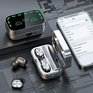 Tai nghe không dây YD05 TWS – âm thanh stereo + khử ồn + hộp sạc LED