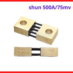 Shunt 500A 75mV linh kiện sửa máy hàn chuyên dụng, giúp kiểm soát cường độ dòng điện, đo lường chính xác cho bo mạch điều khiển, vật liệu cao cấp chịu nhiệt, sản phẩm thay thế lý tưởng, vận hành ổn định bền bỉ công suất, linh kiện máy hàn.