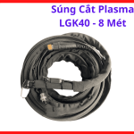 Súng Cắt Plasma CUT40 LGK40 8 Mét, Phụ Kiện Máy Cắt Plasma Chuyên Dùng Cắt Inox Nhôm Đồng Thép Carbon, Dây Dài Thuận Tiện Cho Xưởng Cơ Khí, Gara Ô Tô Và Gia Công Cửa Sắt Inox, Kho Linh Kiện Máy Hàn.