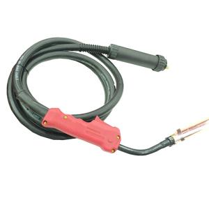 Súng hàn MIG Black Wolf 15AK 3M P51C-028109, mỏ hàn MIG dây 3 mét dùng cho máy hàn MIG 160A đến 250A, hỗ trợ dây hàn 0.8mm đến 1.2mm, phụ kiện máy hàn CO2 phù hợp xưởng cơ khí và sửa chữa