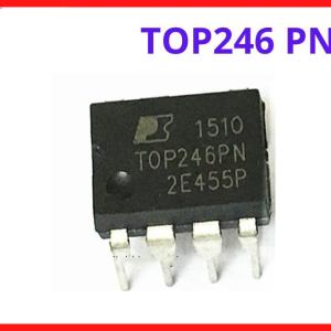 IC nguồn dao động ổn áp TOP246PN chân cắm DIP-8, chip điều khiển dải điện áp rộng bảo vệ quá dòng chu kỳ dòng ngắt tự động, linh kiện sửa chữa máy hàn điện tử công nghiệp, vi mạch cắm chính hãng chuyên dụng cho mạch nguồn, linh kiện máy hàn.