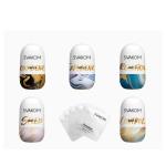 Trứng thủ dâm SVAKOM Hedy X nhỏ gọn, cốc thủ dâm nam thiết kế dạng trứng cầm tay, sử dụng thủ công không cần pin hay sạc điện, phù hợp nam giới trưởng thành tìm kiếm thiết bị chăm sóc cá nhân kín đáo tại nhà
