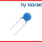 Tụ gốm 103 3KV 0.01uF cao áp, tụ ceramic disc capacitor dùng bảo vệ MOSFET và IGBT trong hệ thống điện công nghiệp, linh kiện máy hàn.