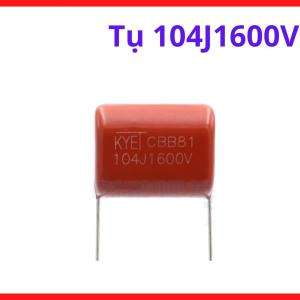 Tụ 0.1uF 1600V Mã 104J, Tụ Film Polypropylene Chuyên Dùng Máy Hàn Inverter, Mạch Bảo Vệ Công Suất, Bộ Nguồn Xung, Chống Đột Biến Điện Áp, Linh Kiện Thay Thế Chất Lượng Cho Thiết Bị Công Nghiệp, linh kiện máy hàn.