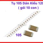 Tụ Dán 105 SMD, Bộ 10 Con, Linh Kiện Điện Tử Phổ Thông Cho Arduino, ESP32, STM32 Và Các Dự Án Điện Tử, linh kiện máy hàn.